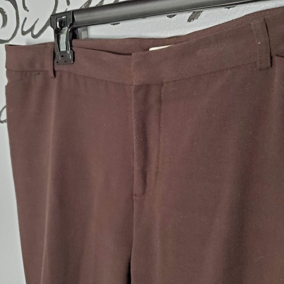 Coldwater Creek Brown Slacks | Trousers | Pants, 14 - Picture 2 of 6